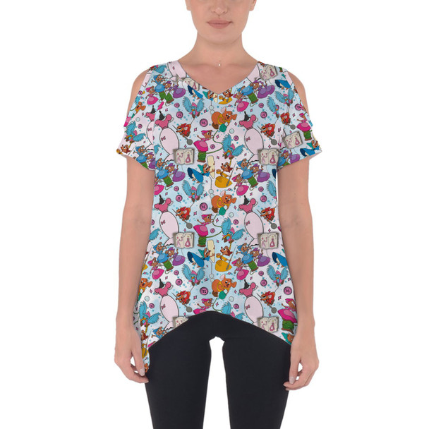 Cold Shoulder Tunic Top - Jaq, Gus, & Sewing Friends