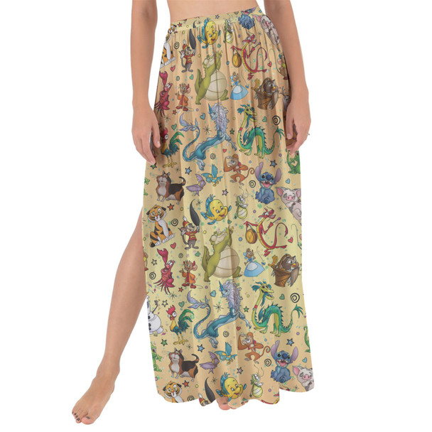 Maxi Sarong Skirt - Disney Sidekicks