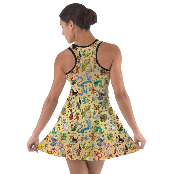 Cotton Racerback Dress - Disney Sidekicks