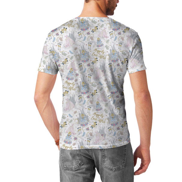 Men's Cotton Blend T-Shirt - Happily Ever After Disney Weddings Inspired