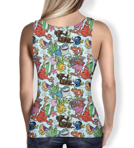 Women's Tank Top - Fish Are Friends Nemo Inspired