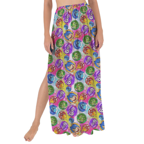 Maxi Sarong Skirt - Inside Out Pixar Inspired