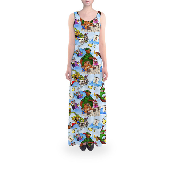 Flared Maxi Dress - Robin Hood