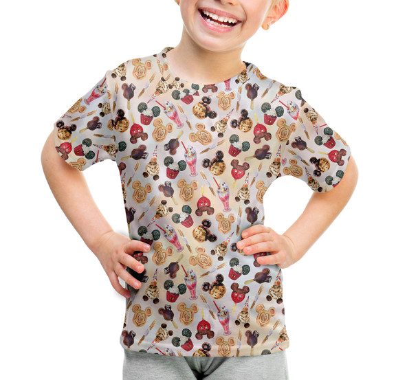 Youth Cotton Blend T-Shirt - Mickey Snacks