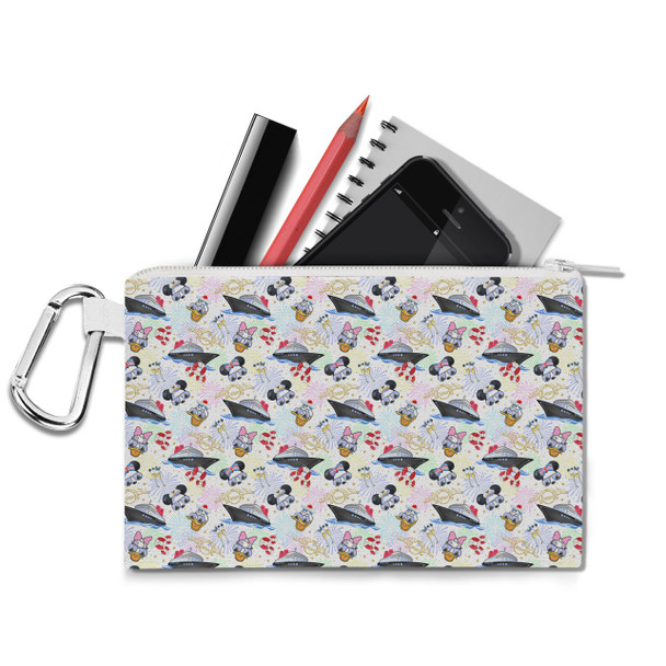 Canvas Zip Pouch - Disney Wish Cruise