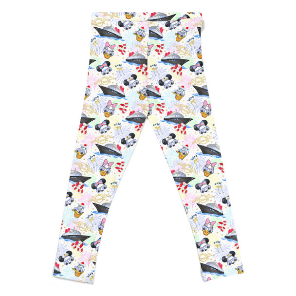 Girls' Leggings - Disney Wish Cruise