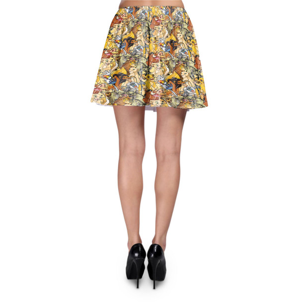 Skater Skirt - Lion King Sketched