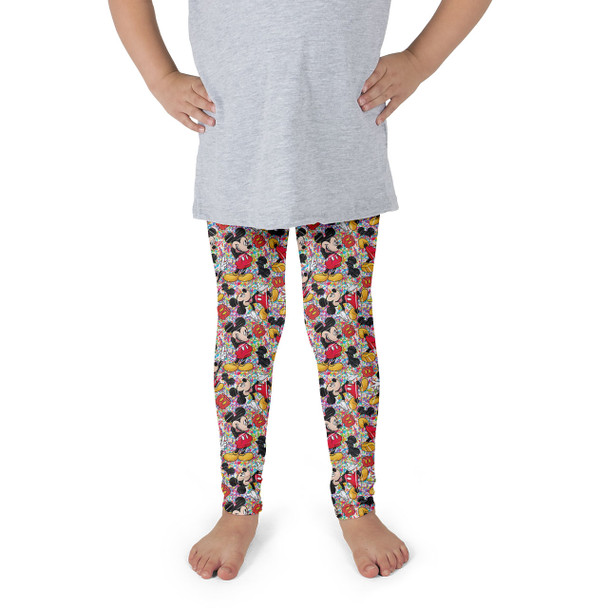 Girls' Leggings - Mickey Mouse Sketched