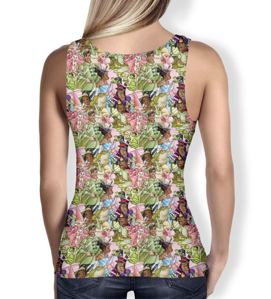 Women's Tank Top - Princess & The Frog Sketched