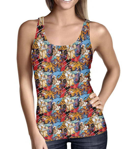 Women's Tank Top - Aladdin Sketched