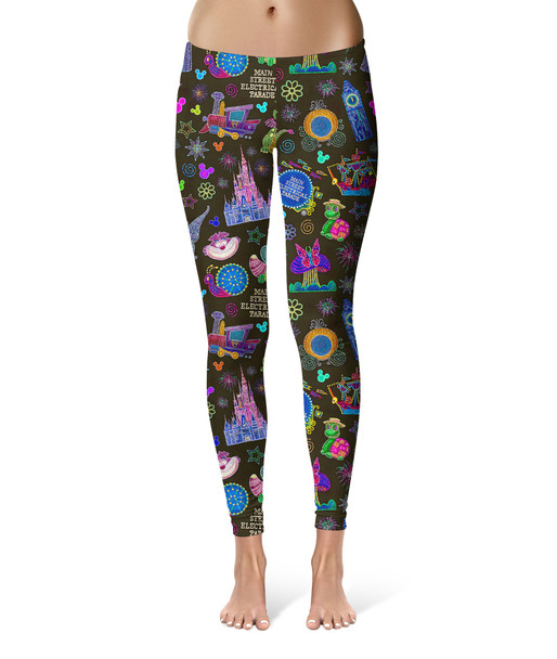 Sport Leggings - Main Street Electrical Parade