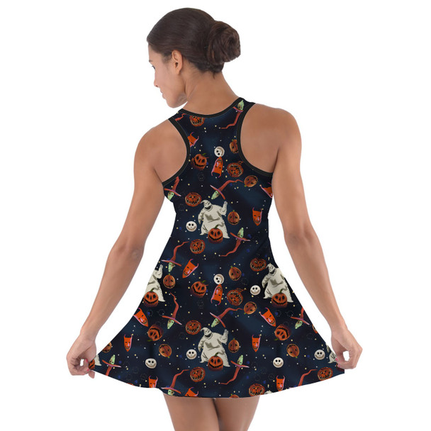 Cotton Racerback Dress - Oogie with Lock, Shock, Barrel