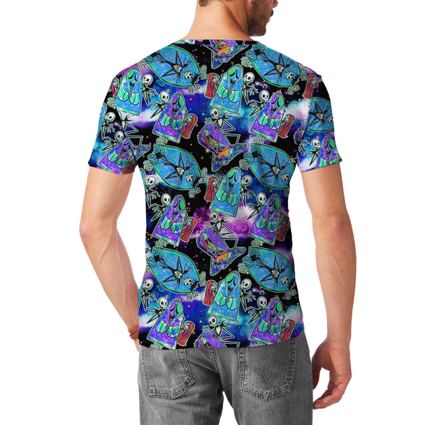 Men's Cotton Blend T-Shirt - Jack & Sally Sketched