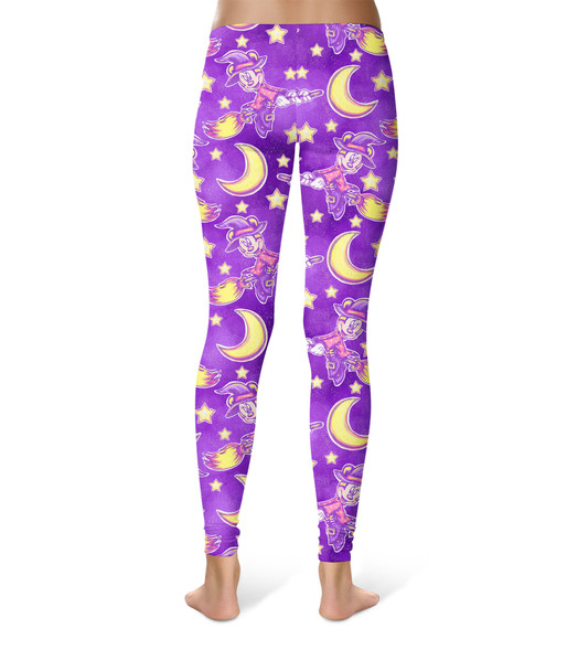 Sport Leggings - Witch Minnie Mouse