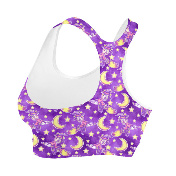 Sports Bra - Witch Minnie Mouse