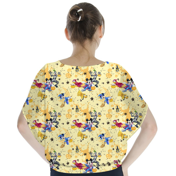 Batwing Chiffon Top - Mickey & Friends Boo To You