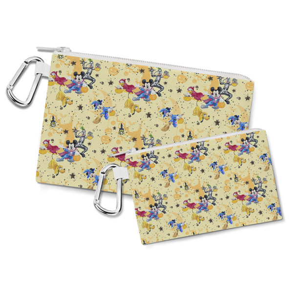 Canvas Zip Pouch - Mickey & Friends Boo To You