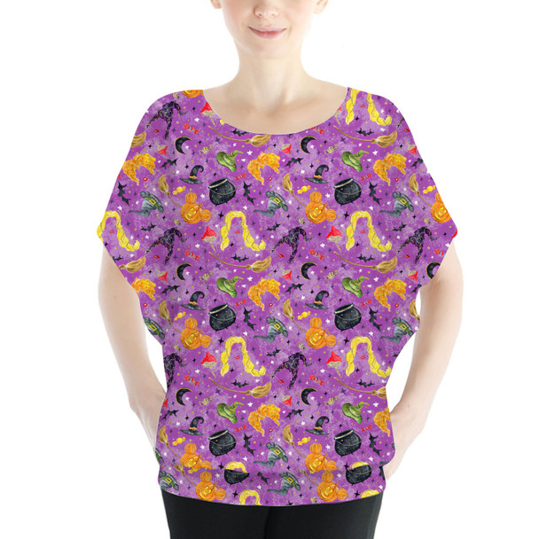 Batwing Chiffon Top - Hocus Pocus Mouse Ears