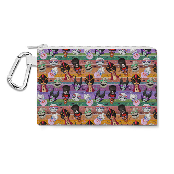 Canvas Zip Pouch - Chillin' like a Villain