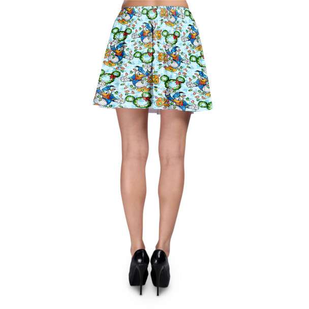 Skater Skirt - Donald Duck & the Christmas Lights