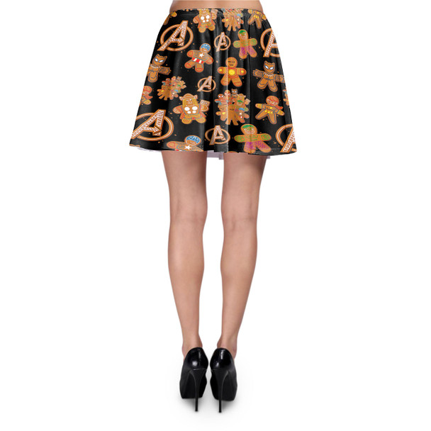 Skater Skirt - Superhero Gingerbread Cookies