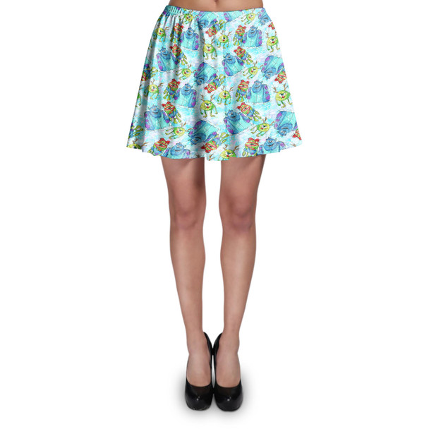 Skater Skirt - A Monsters Inc Christmas