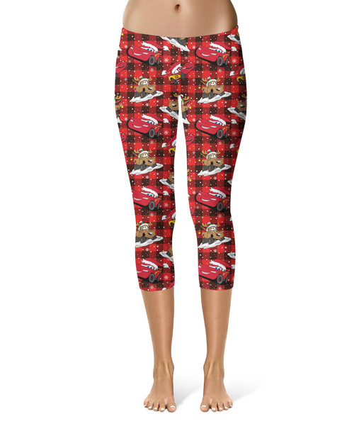 Sport Capri Leggings - A Cars Christmas