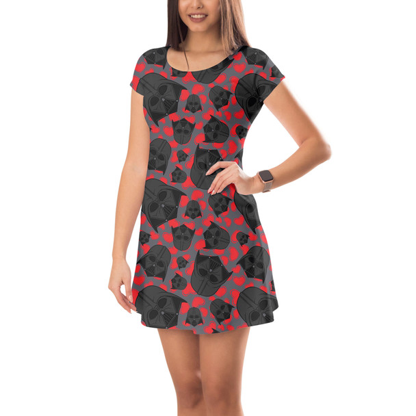 Short Sleeve Dress - Vader Valentine