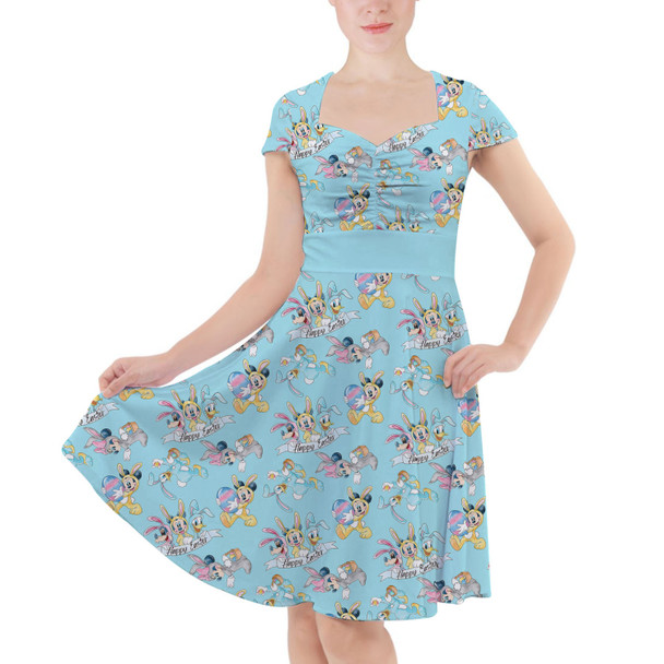 Sweetheart Midi Dress - Mickey Mouse & the Easter Bunny Costumes