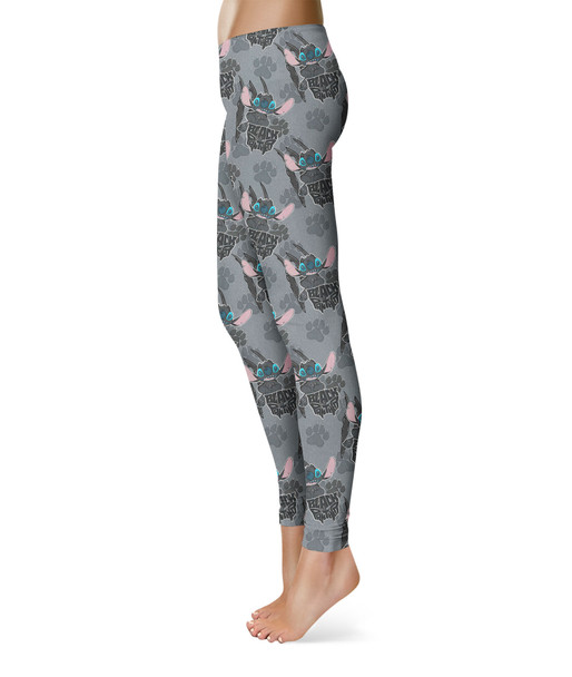 Sport Leggings - Superhero Stitch - Black Panther