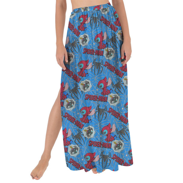 Maxi Sarong Skirt - Superhero Stitch - Spiderman