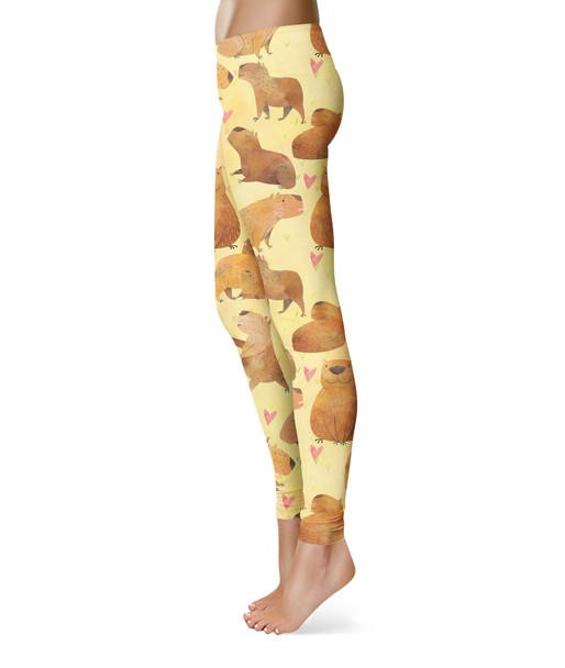 Sport Leggings - Capybara Love