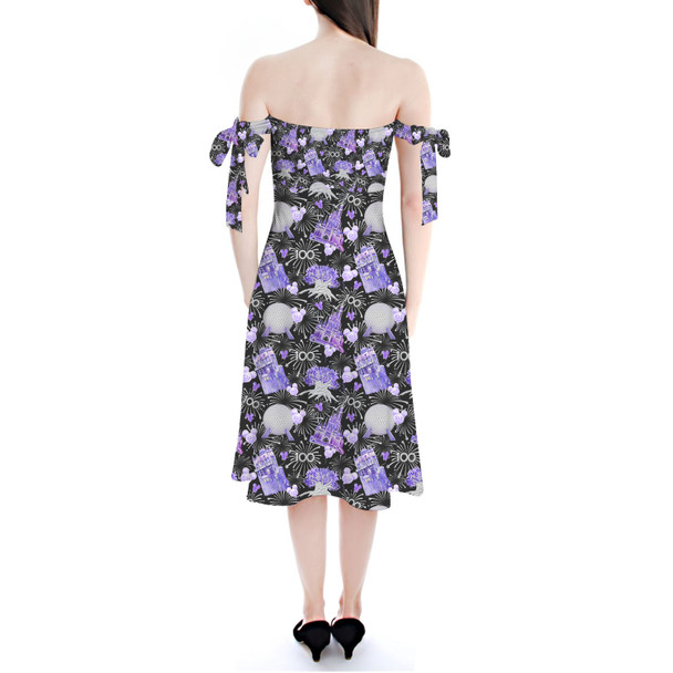 Strapless Bardot Midi Dress - Disney 100th Anniversary