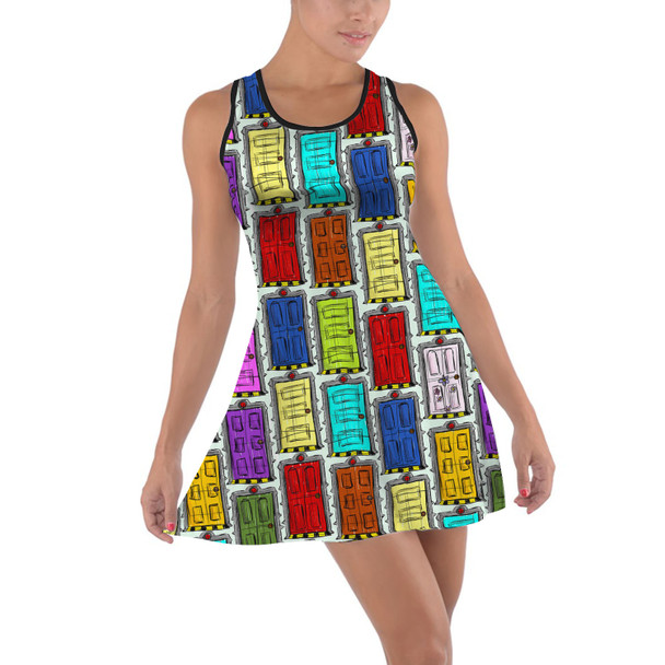 Cotton Racerback Dress - Scare Floor Doors