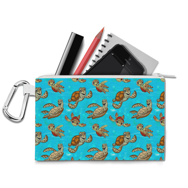 Canvas Zip Pouch - Crush and Squirt