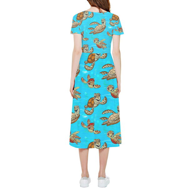 High Low Midi Dress - Crush and Squirt