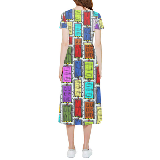 High Low Midi Dress - Scare Floor Doors