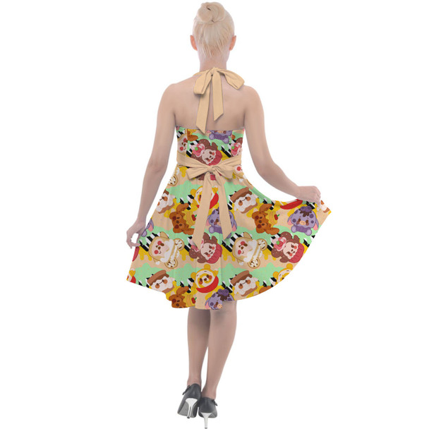 Halter Vintage Style Dress - Happy Munchlings