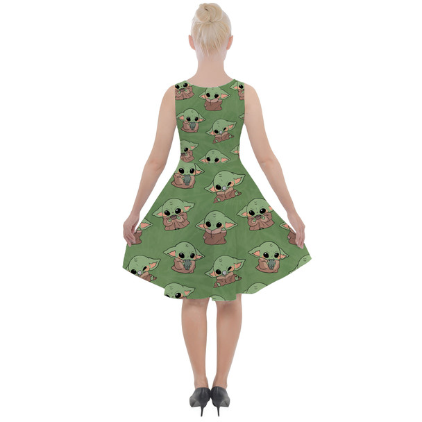 Skater Dress with Pockets - The Child Catching Frogs