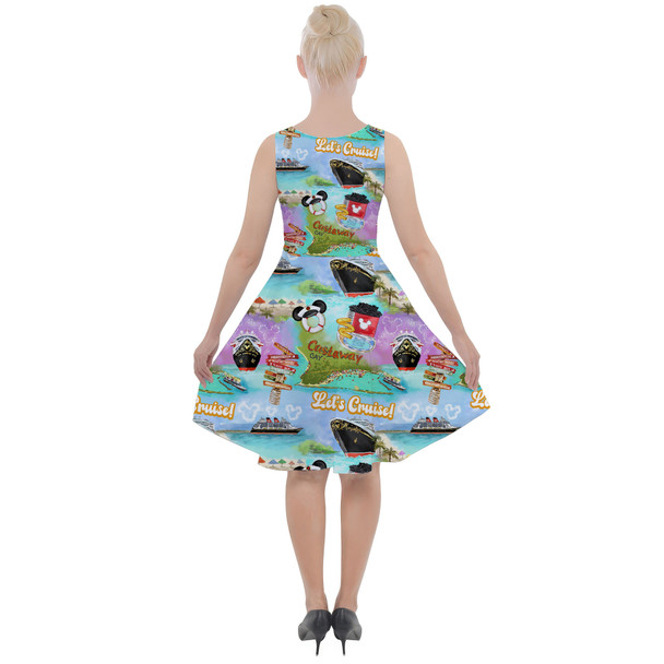 Skater Dress with Pockets - Castaway Cay