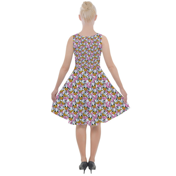 Skater Dress with Pockets - Many Faces of Daisy Duck