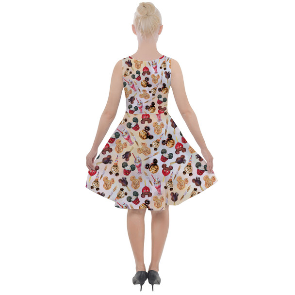 Skater Dress with Pockets - Mickey Snacks