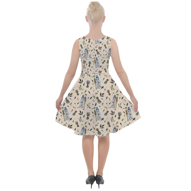 Skater Dress with Pockets - The Corpse Bride