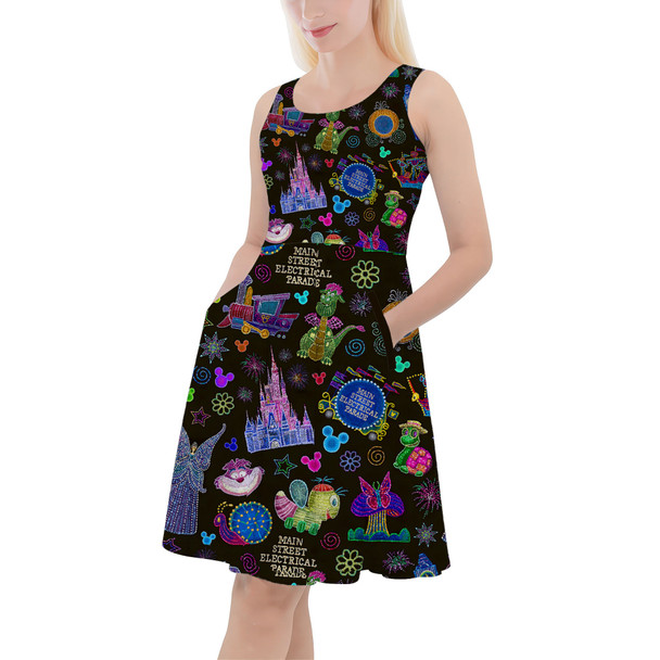 Skater Dress with Pockets - Main Street Electrical Parade