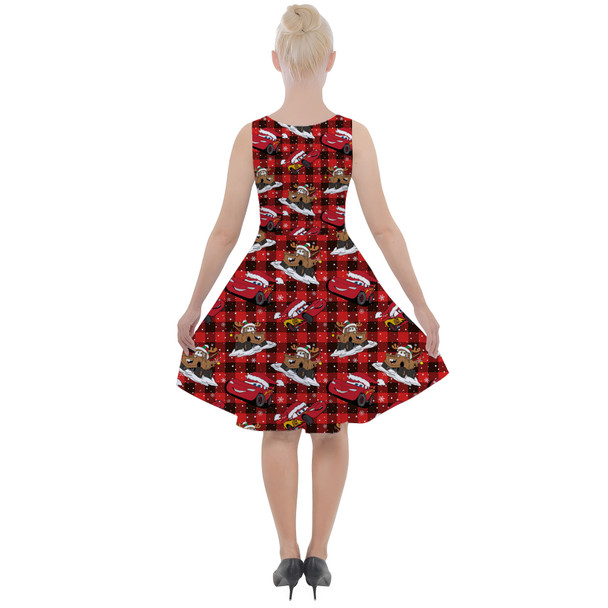 Skater Dress with Pockets - A Cars Christmas