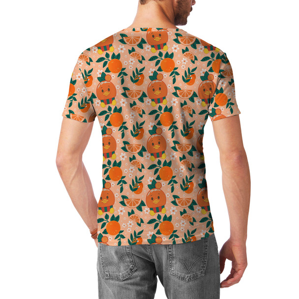 Men's Sport Mesh T-Shirt - Orange Bird Munchlings