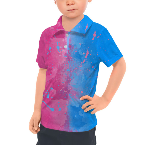 Kids Polo Shirt - Pink or Blue Sleeping Beauty Inspired