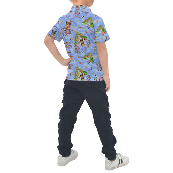 Kids Polo Shirt - Briar Patch Splash