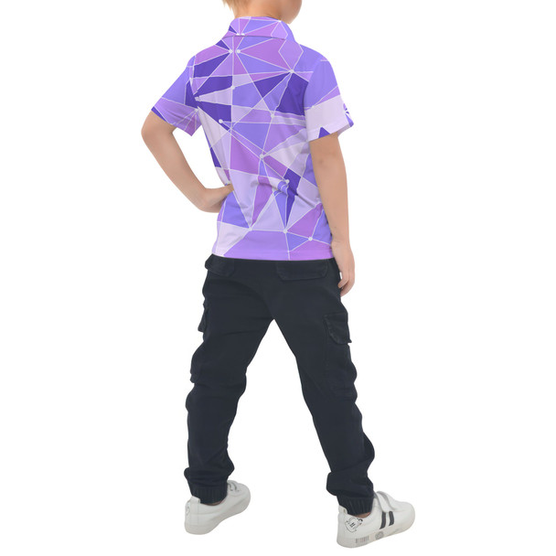 Kids Polo Shirt - The Purple Wall