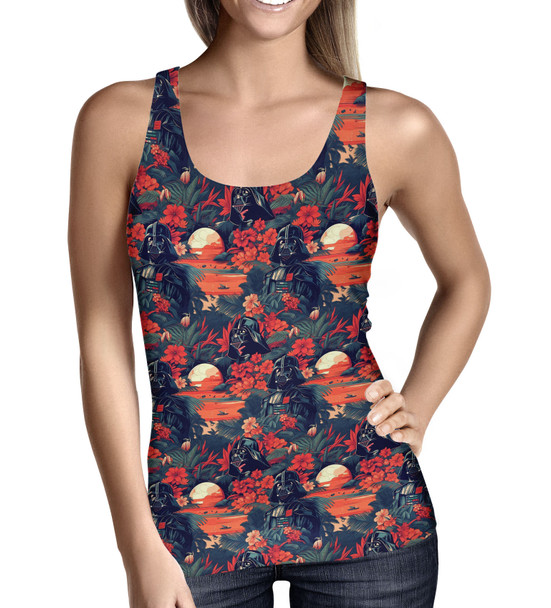 Women's Tank Top - Hawaiian Darth Vader